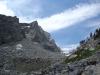 Looking back up the endless boulder fields of South Avalanche Canyon. Buck ...