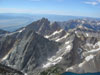 View of Mount Wister and Buck Mountain from the summit of South Teton....