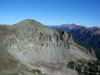 View of Point 11,960 from near the summit of Mount Mahler. Clark Peak can b...