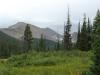 Looking toward Clark Peak from West Branch Trail. The high point on the lef...