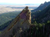 View of the Third Flatiron from atop the First Flatiron....