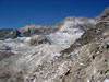 View of Blanca's south ridge. At first we thought this might be the Little ...
