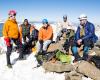 Our whole team on the summit of Mount Sneffels.  From left to right: Scott,...