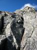 Some of the typical scrambling in the first few pitches of Inwood Arete.  T...
