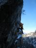 Dan nears his highpoint on Free Strike Zone.  I believe the icicle above hi...
