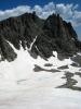 View of Isabelle Glacier and Soshoni Peak from Queens Way....