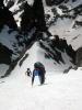Fabio and Brian near the top of the couloir....