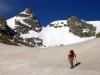 Me hiking up toward Isabelle Glacier....